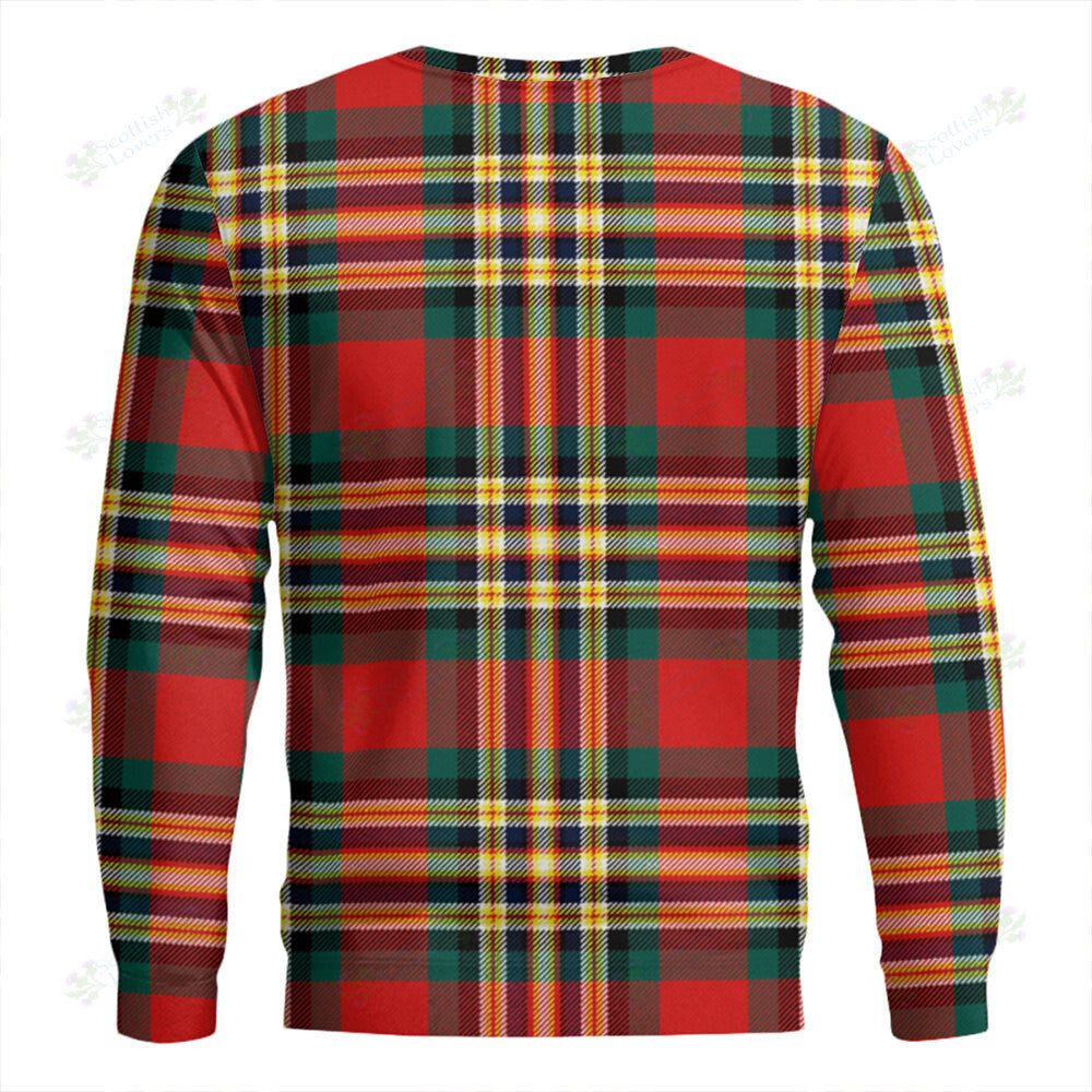 MacGillivray Modern Tartan Classic Crewneck Sweatshirt