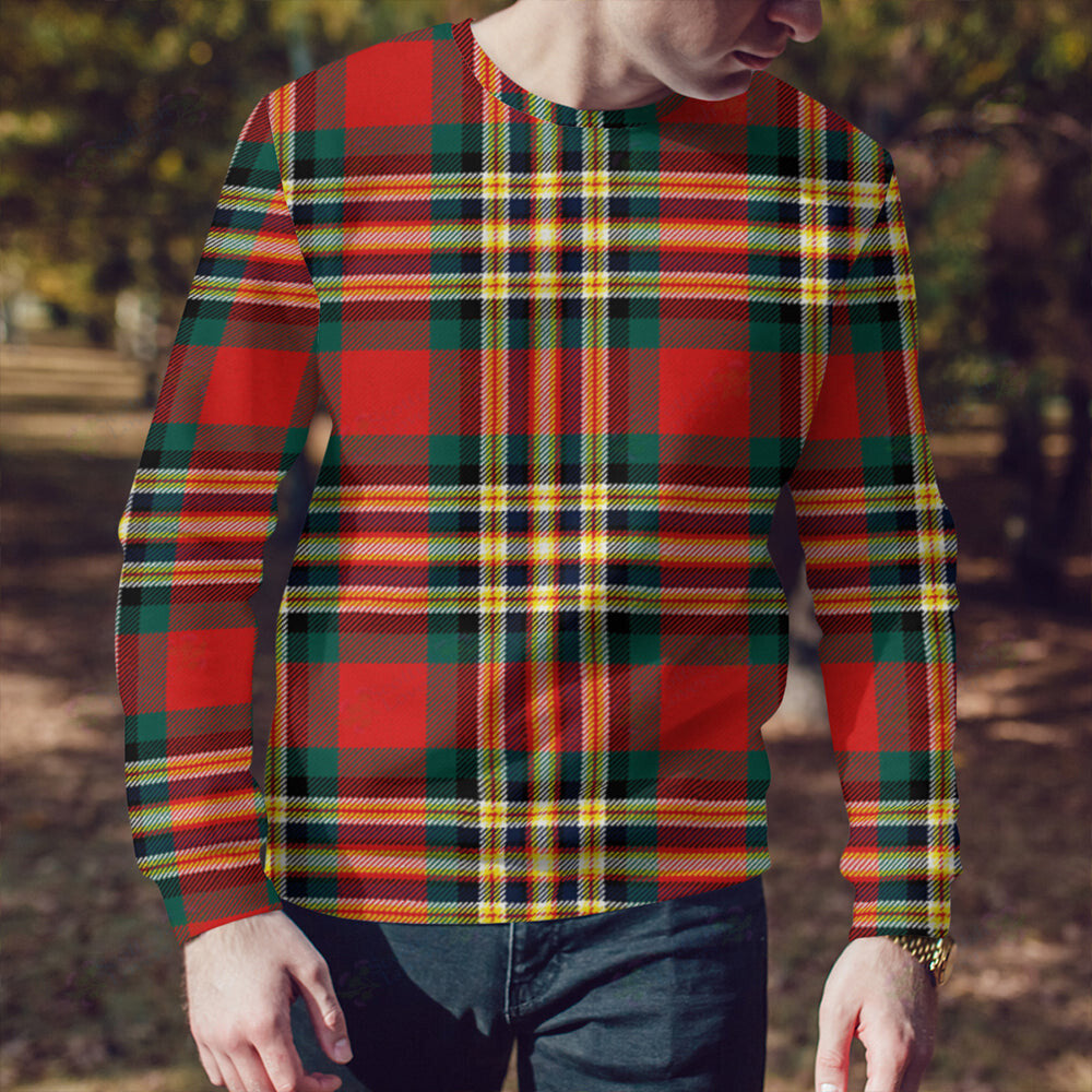 MacGillivray Modern Tartan Classic Crewneck Sweatshirt