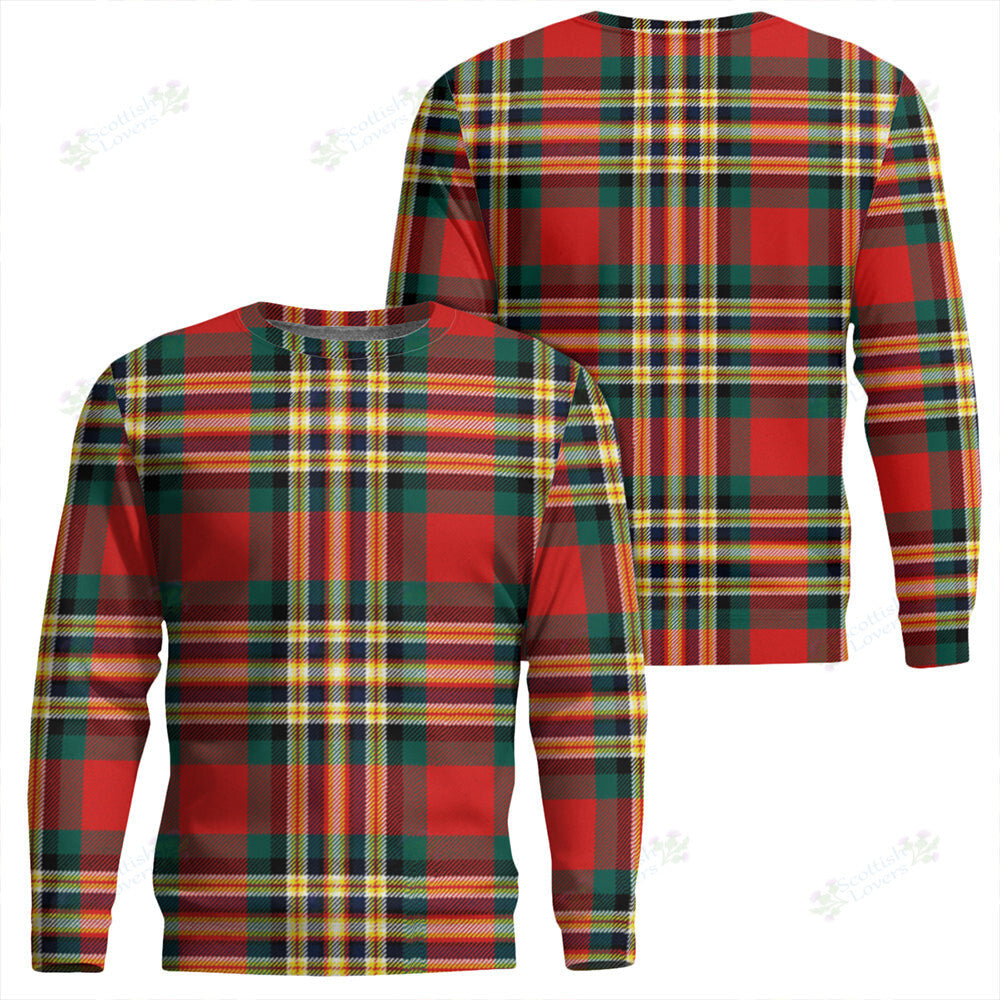 MacGillivray Modern Tartan Classic Crewneck Sweatshirt