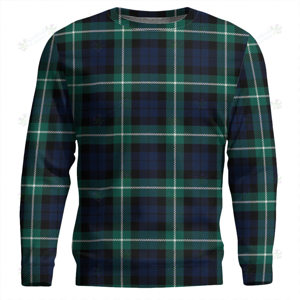 Argyle Campbell Modern Tartan Classic Crewneck Sweatshirt