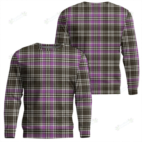 Drummond Clans Originaux Purple Weathered Tartan Classic Crewneck Sweatshirt