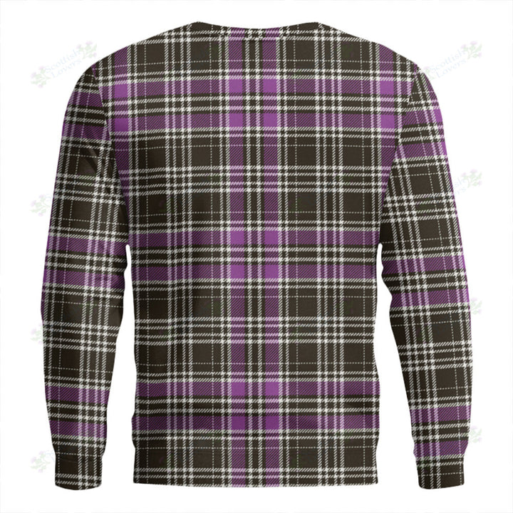 Drummond Clans Originaux Purple Weathered Tartan Classic Crewneck Sweatshirt