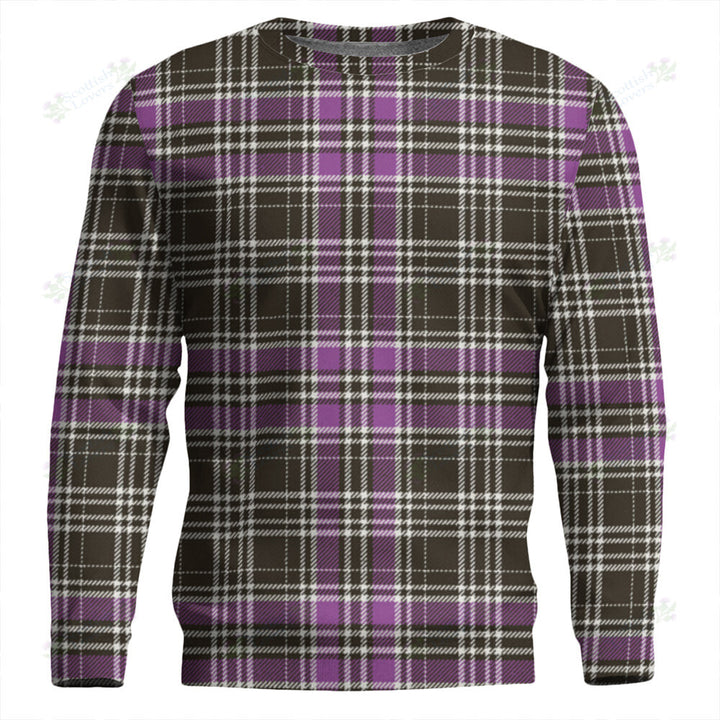 Drummond Clans Originaux Purple Weathered Tartan Classic Crewneck Sweatshirt