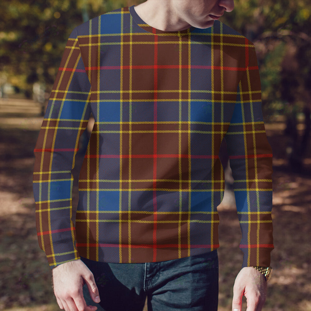 Balfour Modern Tartan Classic Crewneck Sweatshirt