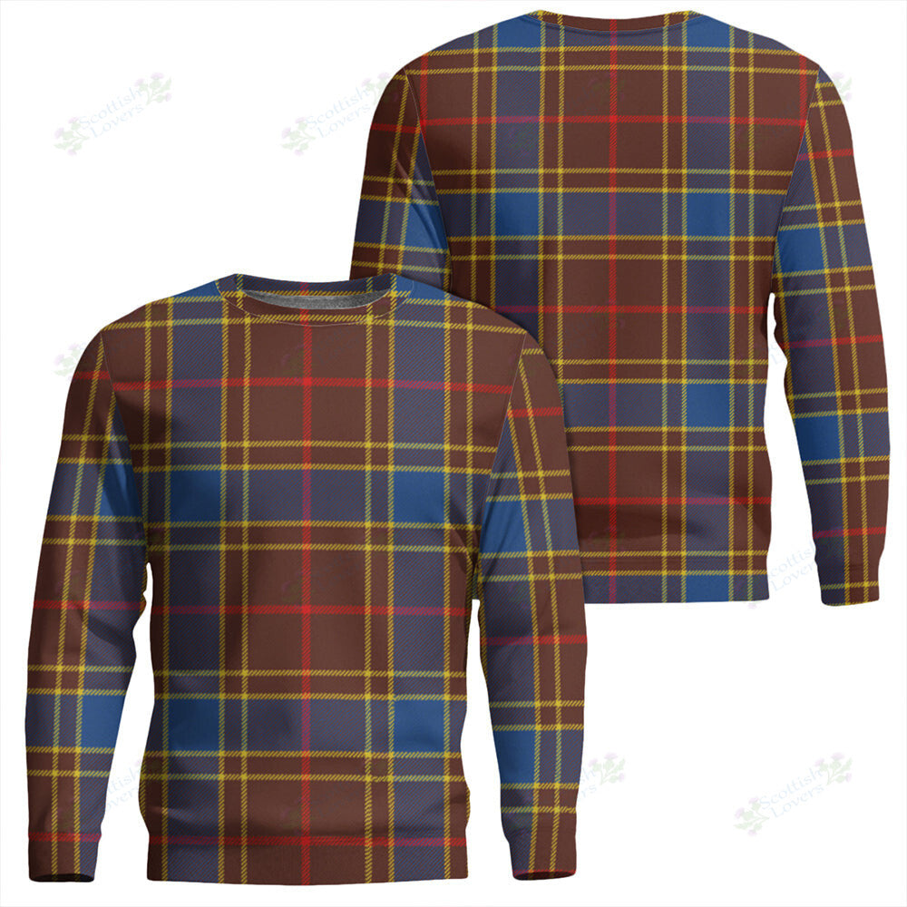 Balfour Modern Tartan Classic Crewneck Sweatshirt