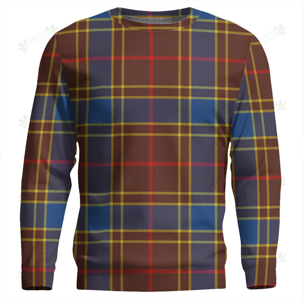 Balfour Modern Tartan Classic Crewneck Sweatshirt