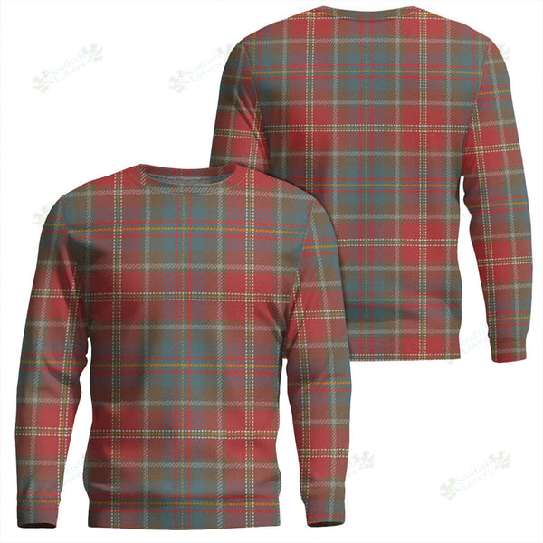 Carruthers Weathered Tartan Classic Crewneck Sweatshirt