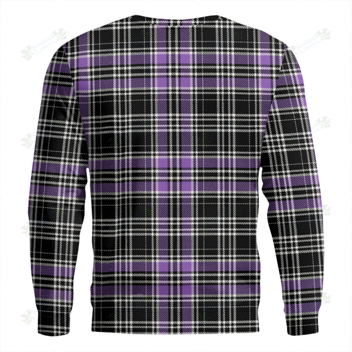 Drummond Clans Originaux Purple Ancient Tartan Classic Crewneck Sweatshirt
