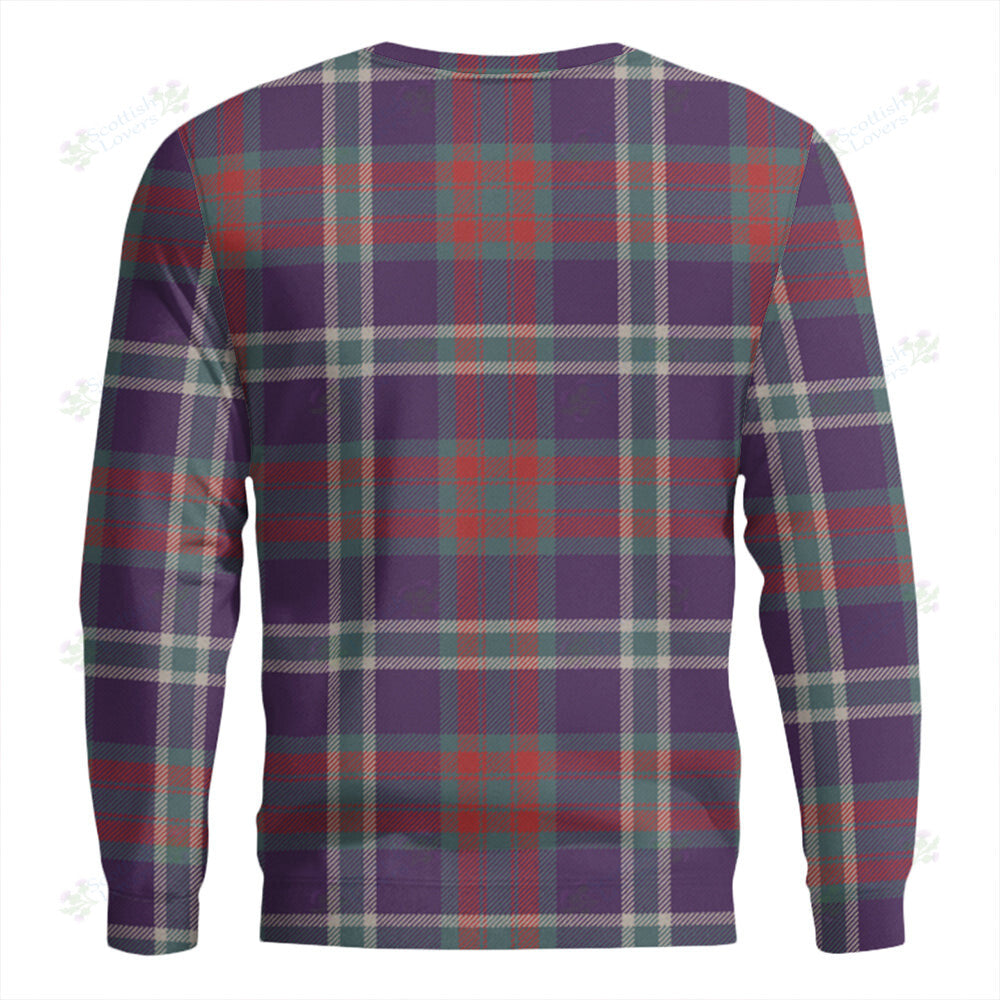 Cathcart Weathered Tartan Classic Crewneck Sweatshirt