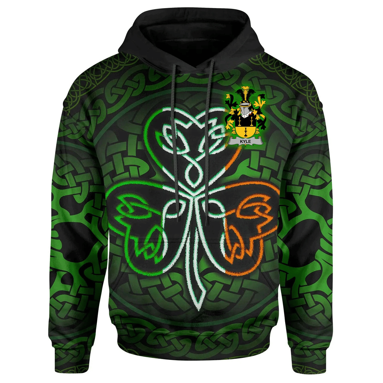 Ireland Hoodie -Kyle Irish Celtic Shamrock