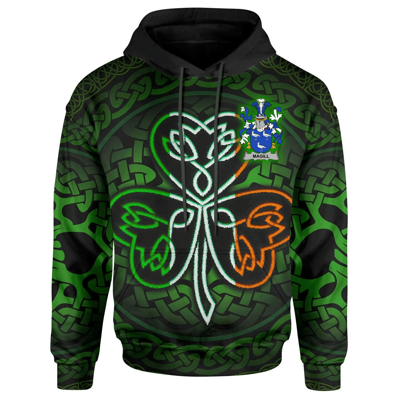 Ireland Hoodie -Magill Irish Celtic Shamrock