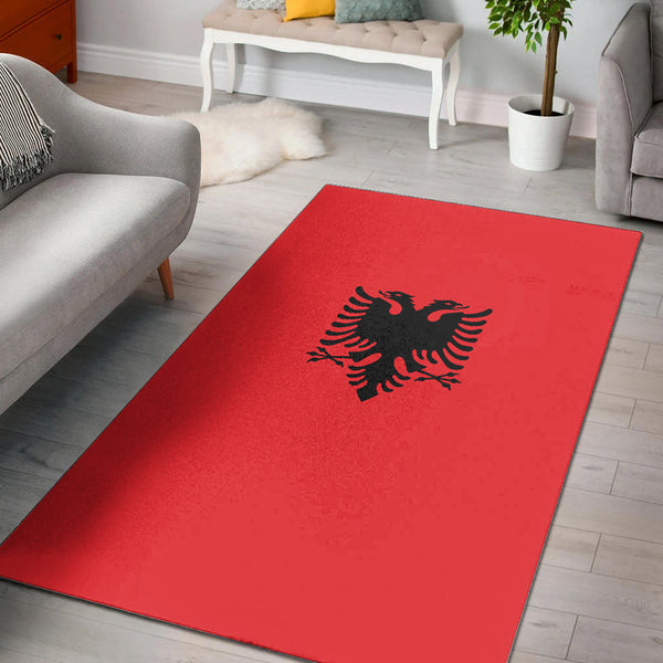 Flag Of Albania Area Rug