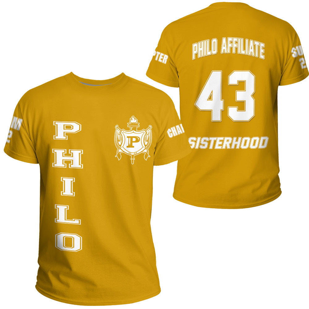 Custom Sigma Gamma Rho Philo Affiliate T-shirt