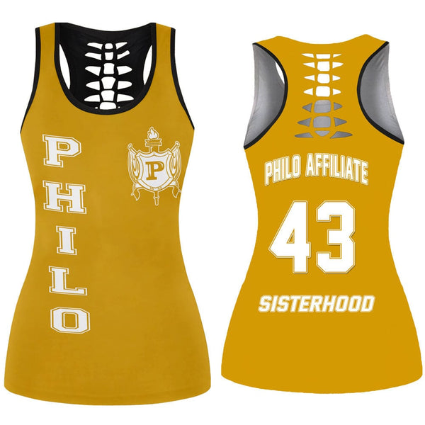 Sigma Gamma Rho Philo Affiliate Hollow Tank Top