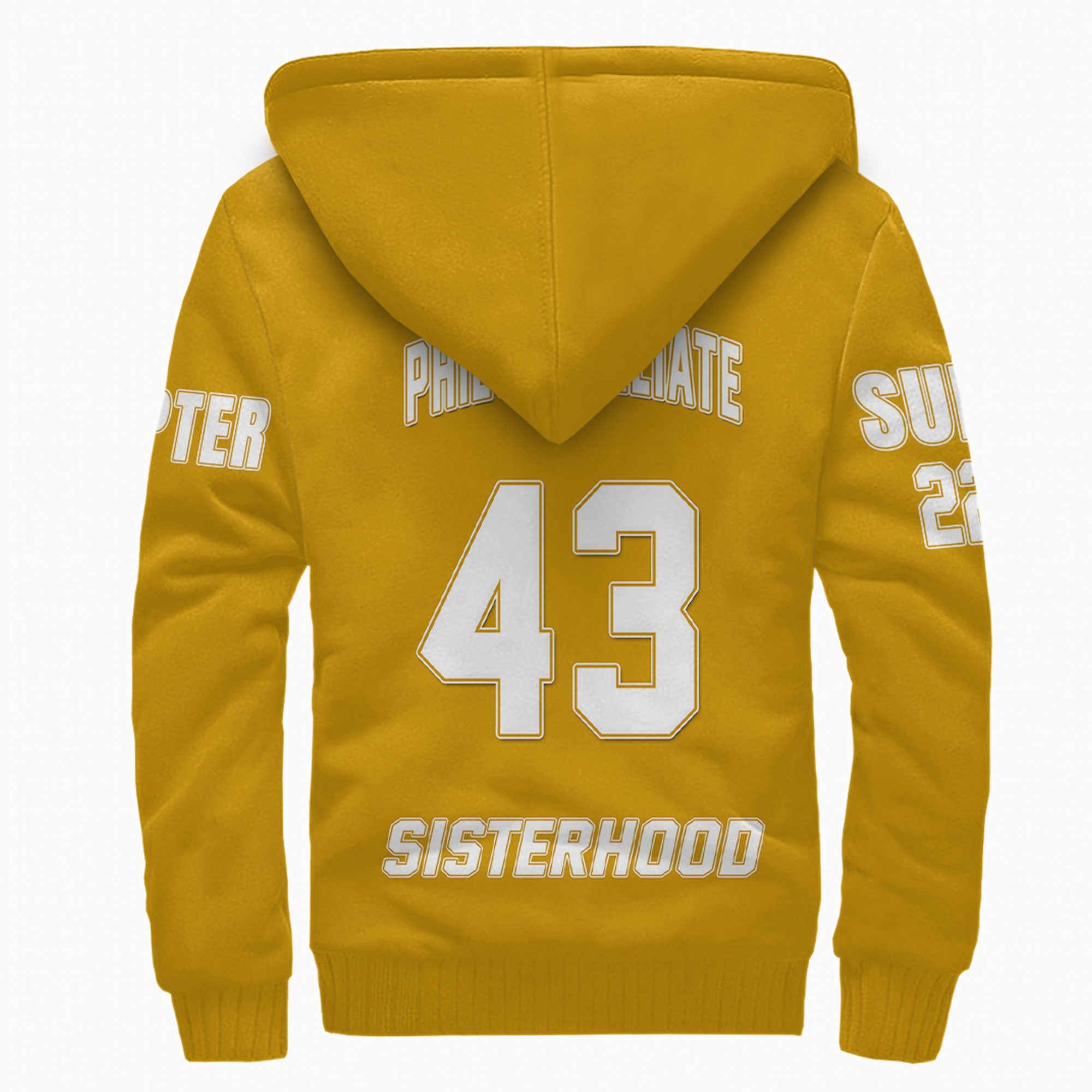 Custom Sigma Gamma Rho Philo Affiliate Sherpa Hoodies