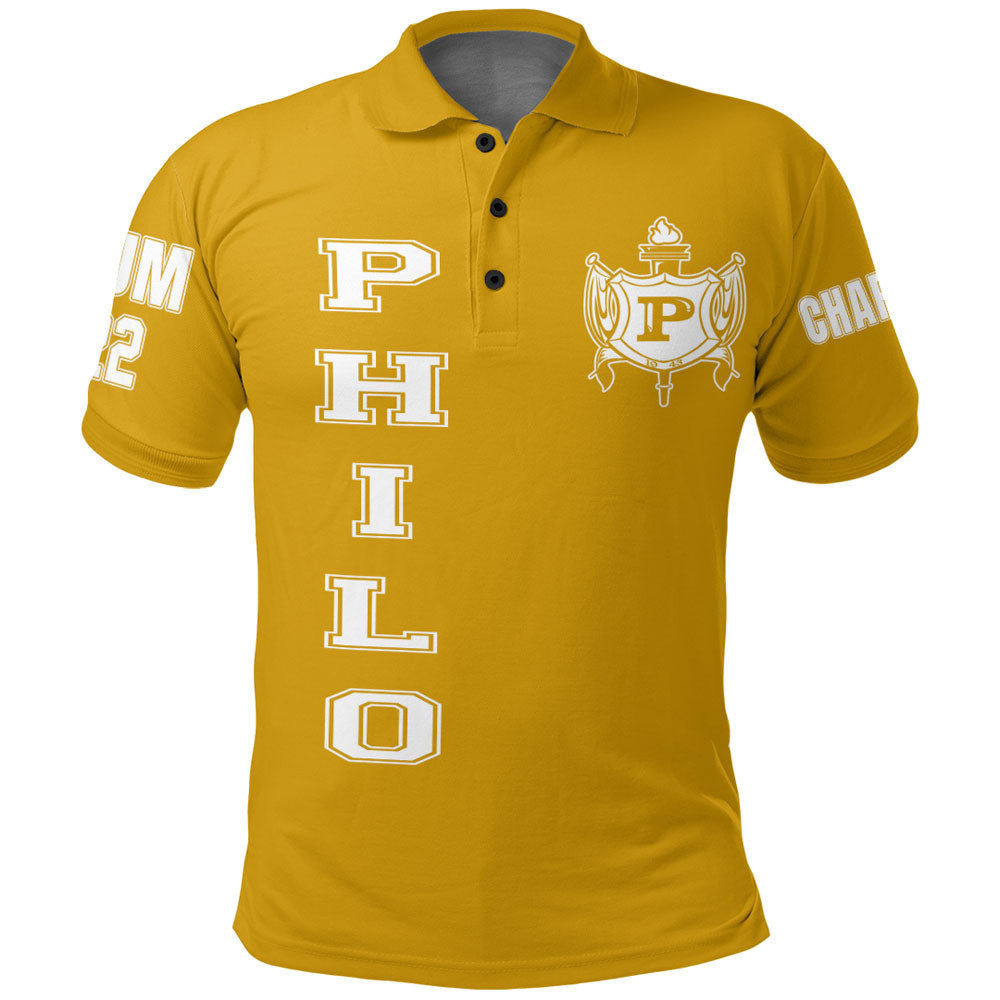 Custom Sigma Gamma Rho Philo Affiliate Polo Shirts