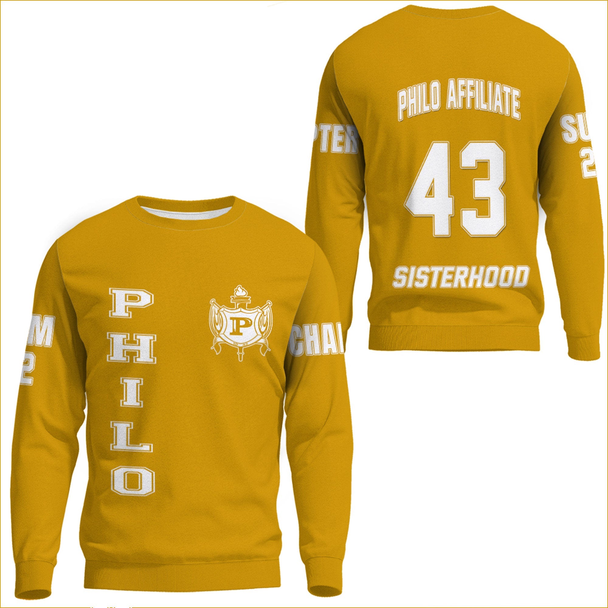 Custom Sigma Gamma Rho Philo Affiliate Sweatshirts