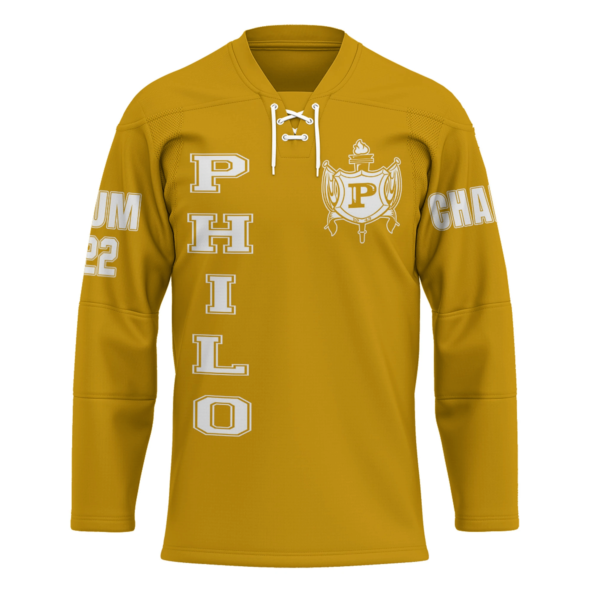 Custom Sigma Gamma Rho Philo Affiliate Hockey Jersey