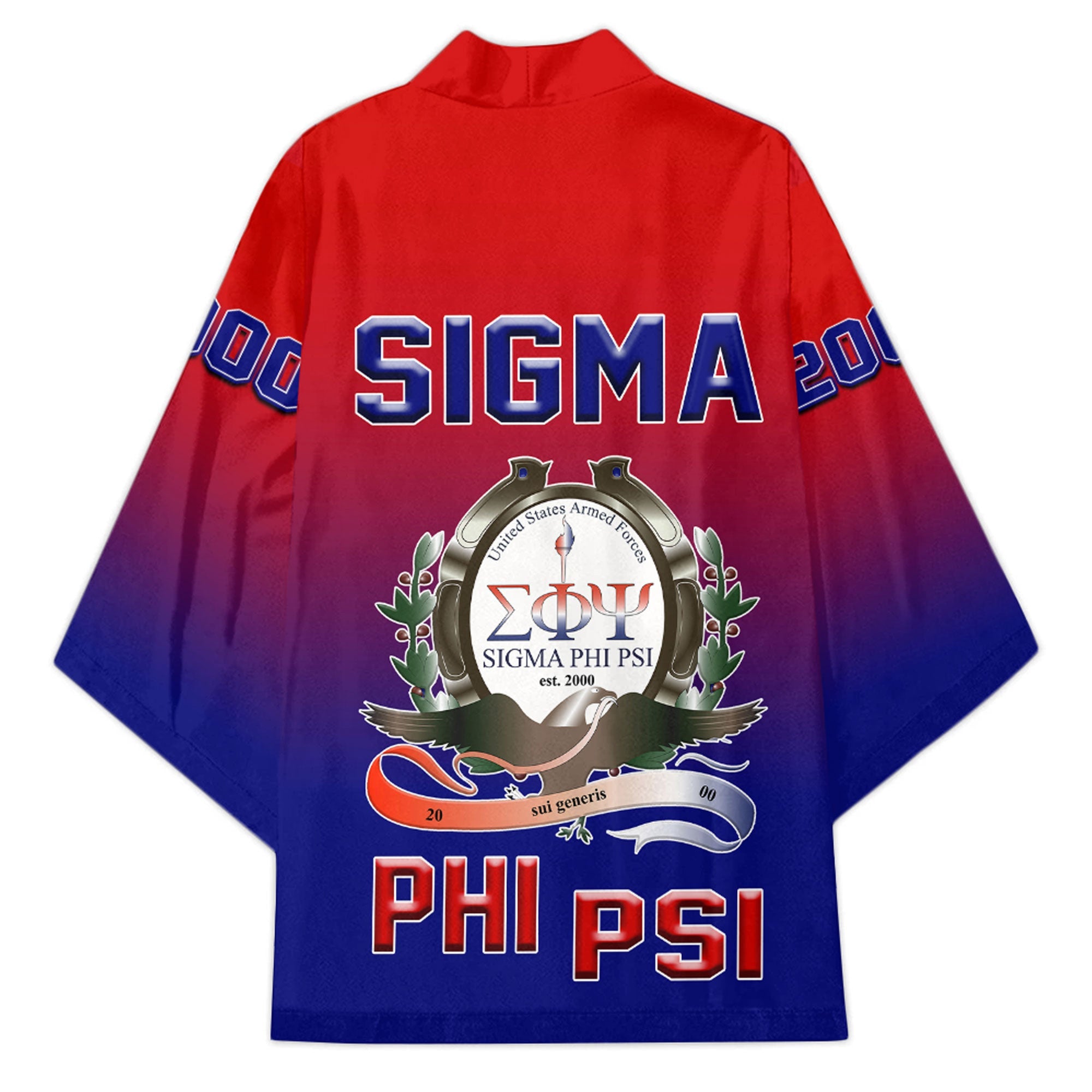 Clothing - Sigma Phi Psi Gradient Kimono A31