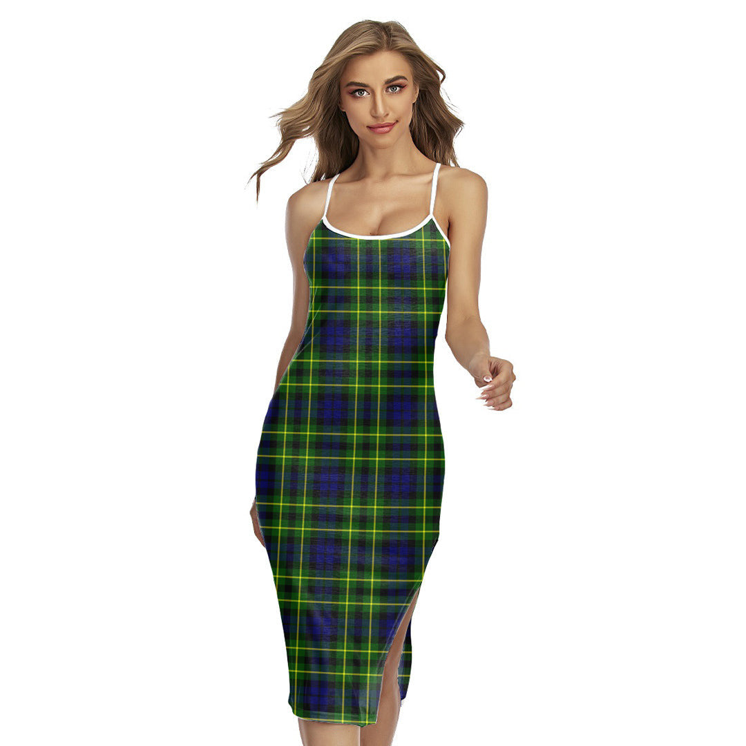 Campbell of Breadalbane Modern Tartan Plaid Back Cross Cami Dress