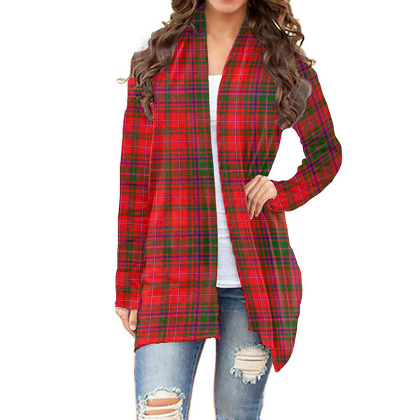 MacDougall Modern Tartan Plaid Cardigan With Long Sleeve