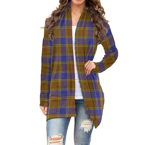 Balfour Modern Tartan Plaid Cardigan With Long Sleeve