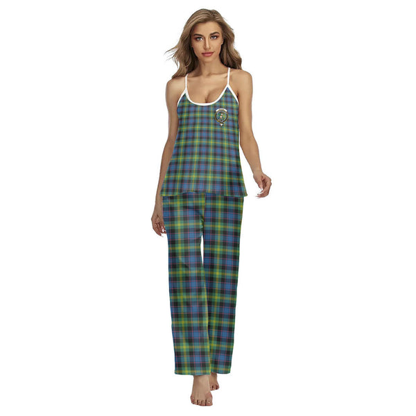 Watson Ancient Tartan Crest Cami Pajamas Sets