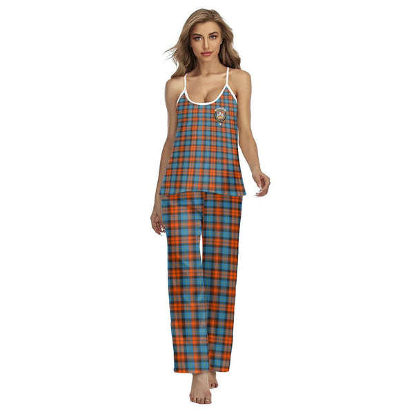 MacLachlan Ancient Tartan Crest Cami Pajamas Sets