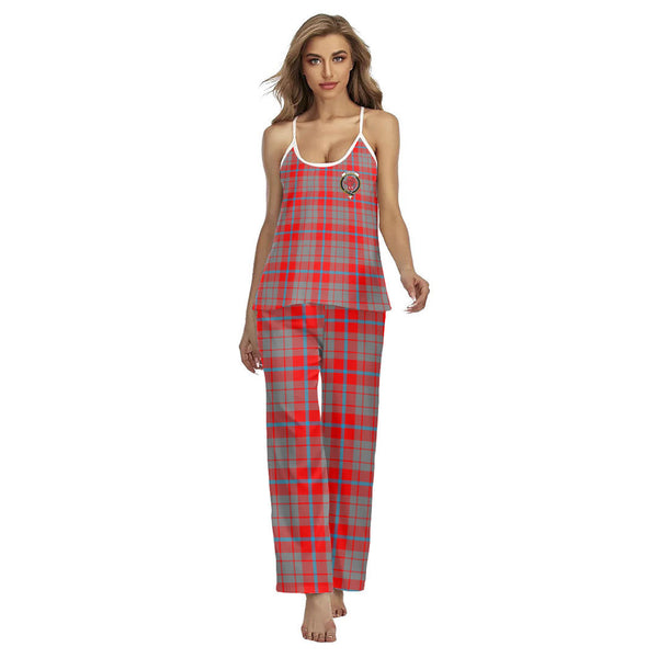 Moubray Tartan Crest Cami Pajamas Sets