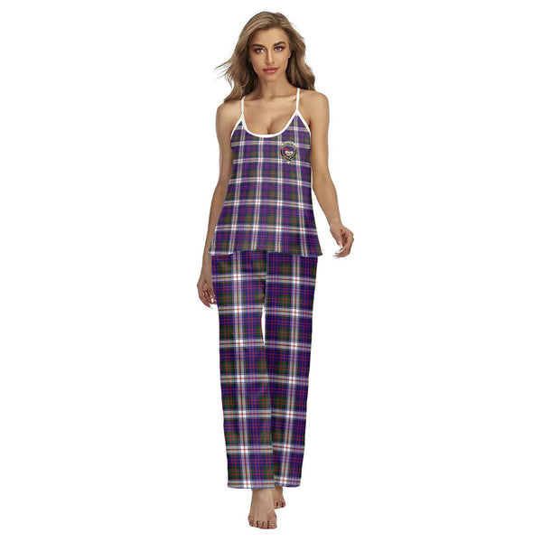 MacDonald Dress Modern Tartan Crest Cami Pajamas Sets