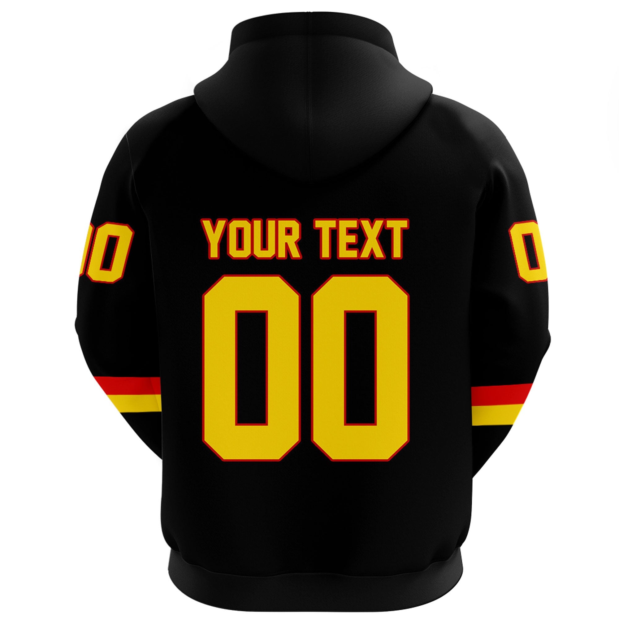 Custom Germany Hockey Jersey Style Hoodie