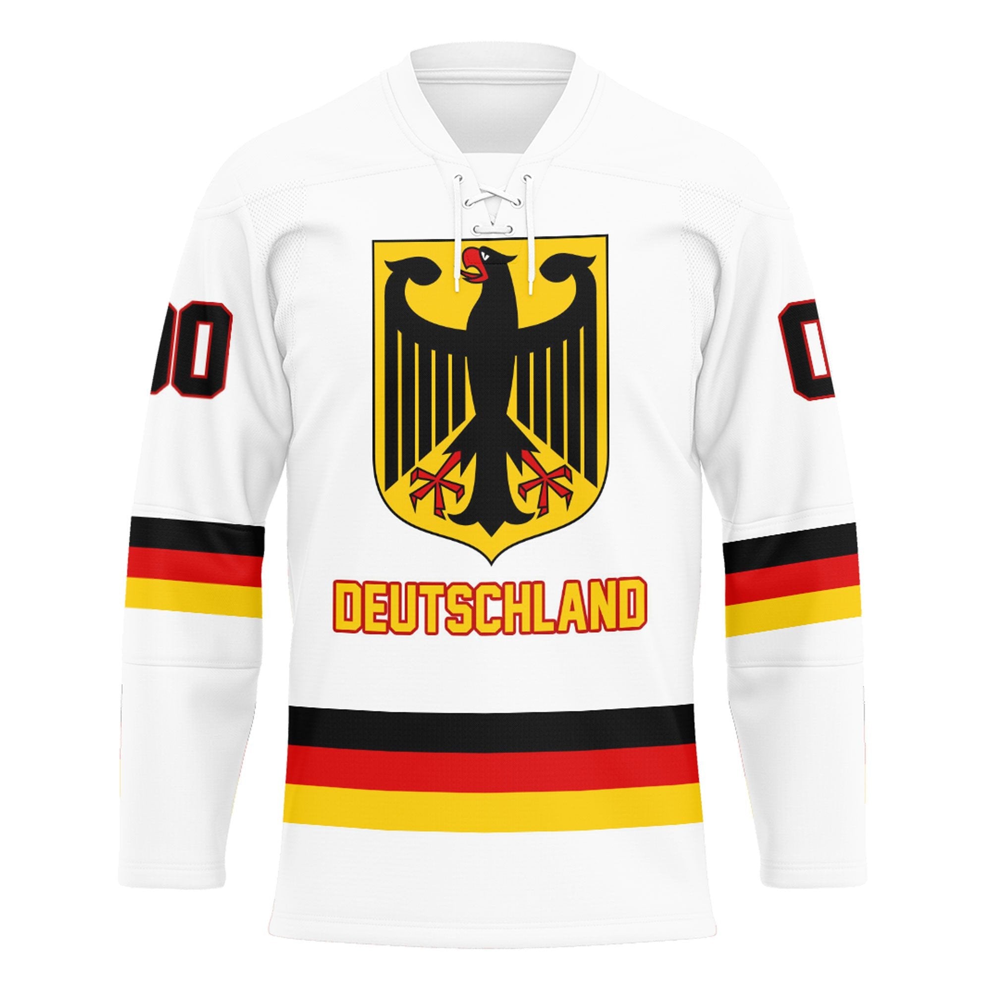 Custom Germany Team Hockey Jersey Style Hockey Jersey