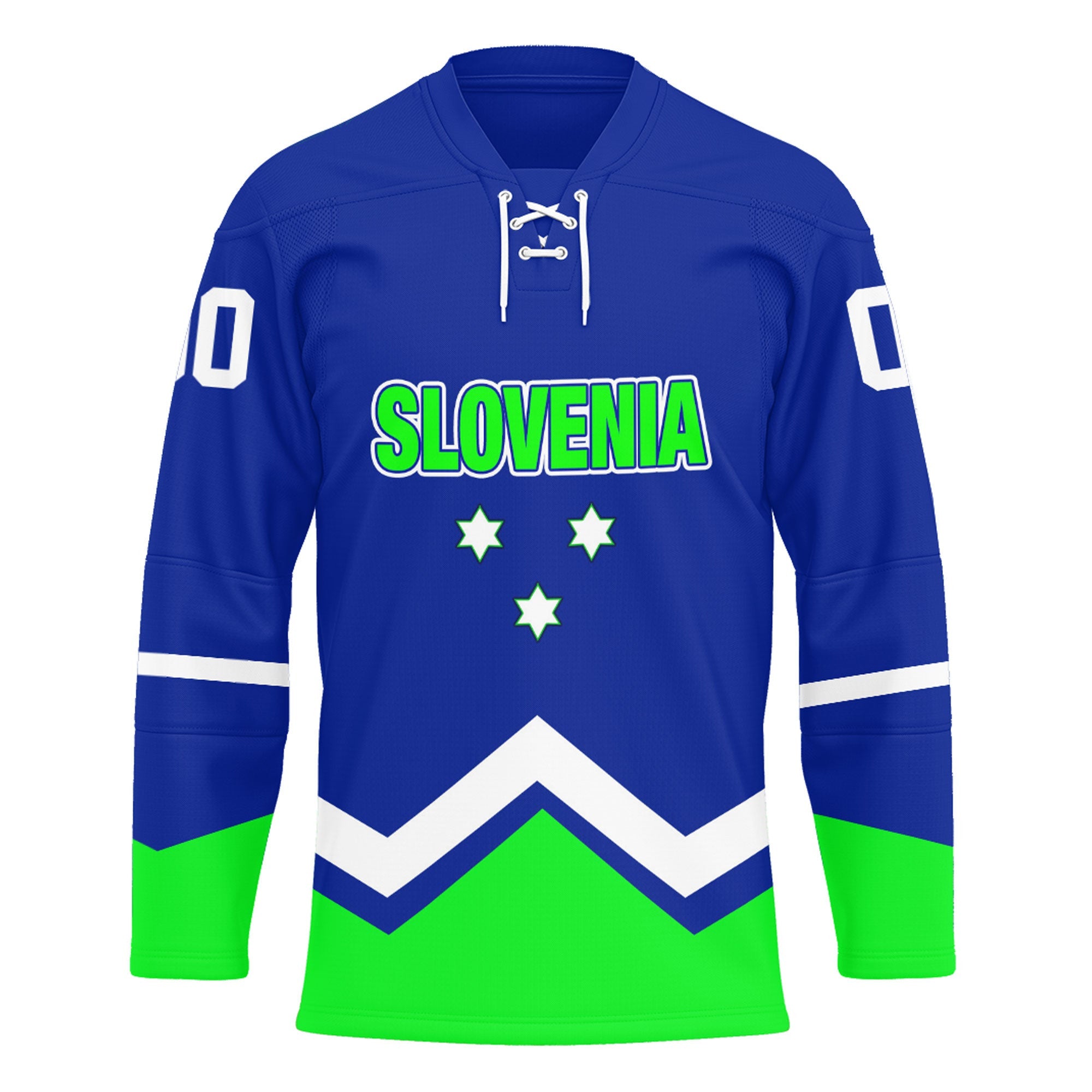 Custom Slovenia Hockey Jersey Style Hockey Jersey