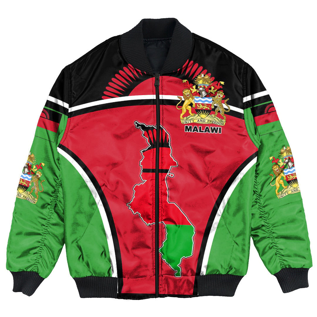 Malawi Active Flag Bomber Jacket