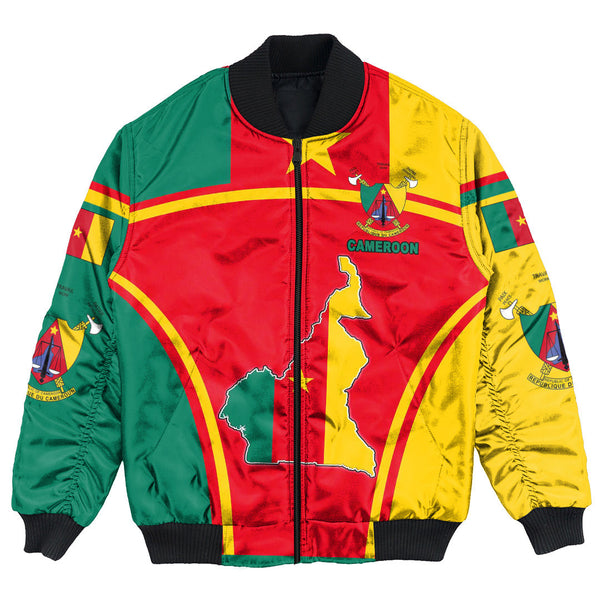 Cameroon Active Flag Bomber Jacket