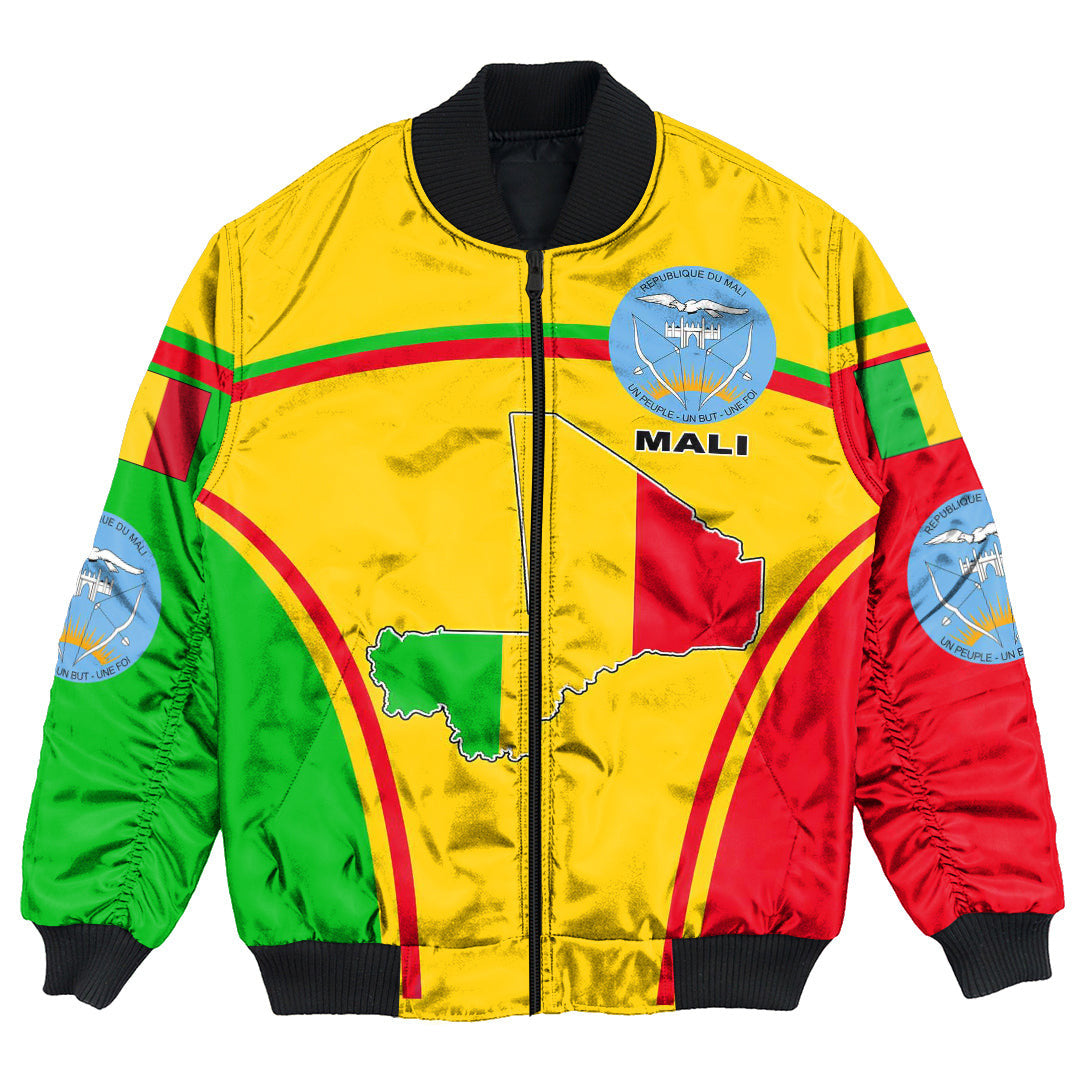 Mali Active Flag Bomber Jacket