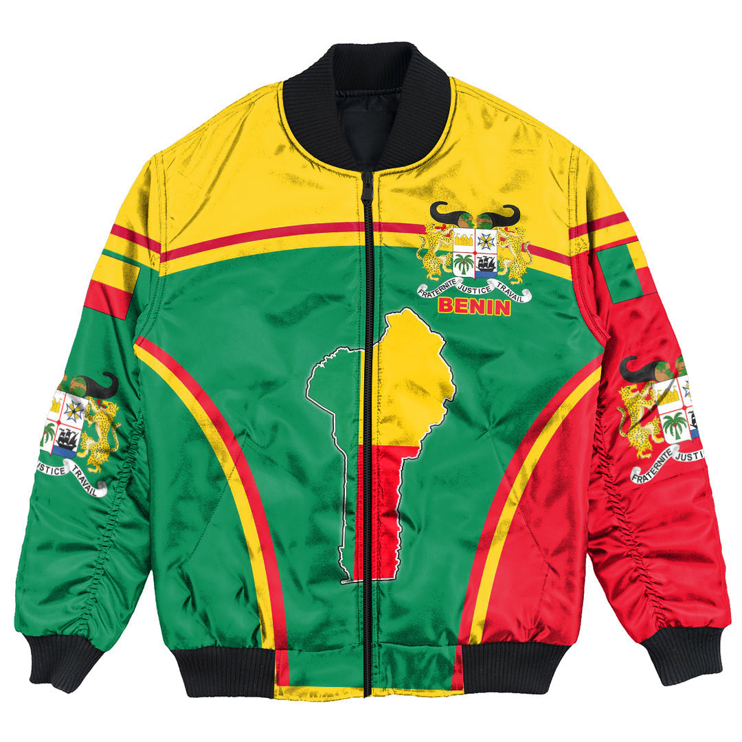 Benin Active Flag Bomber Jacket