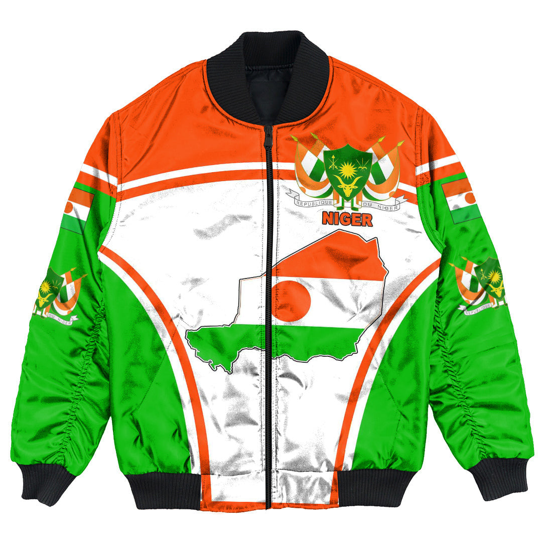 Niger Active Flag Bomber Jacket