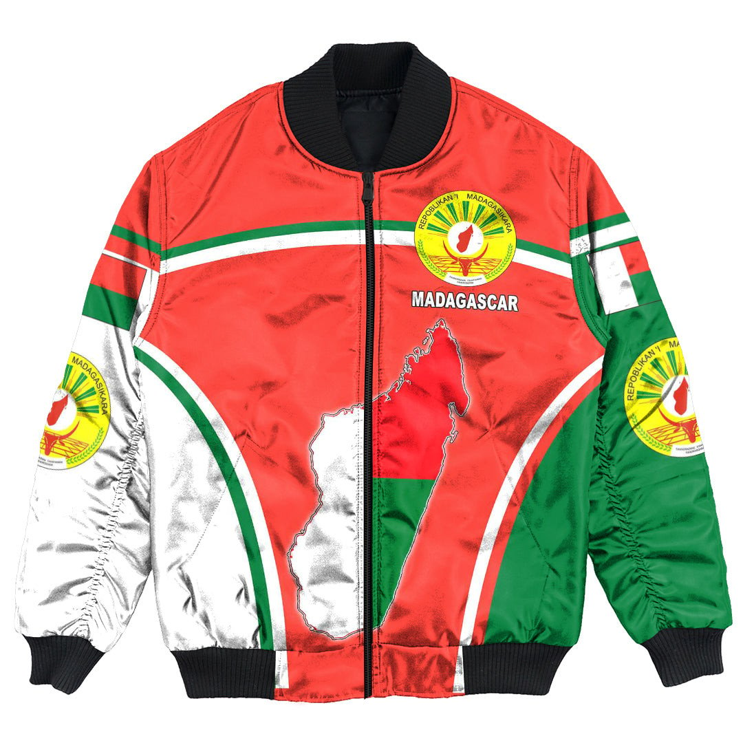 Madagascar Active Flag Bomber Jacket