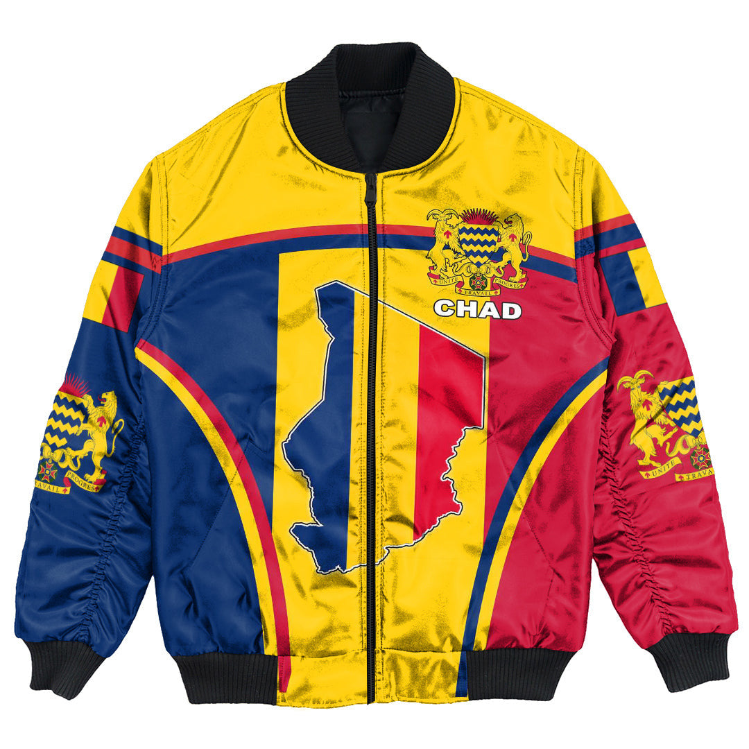 Chad Active Flag Bomber Jacket