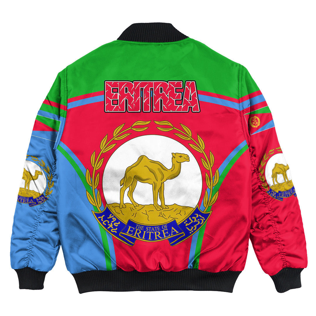 Eritrea Active Flag Bomber Jacket