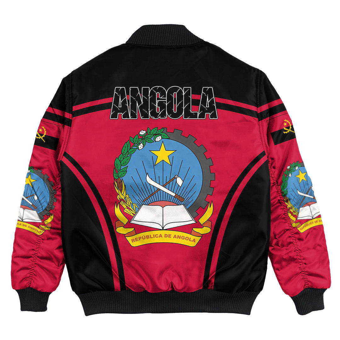 Angola Active Flag Bomber Jacket