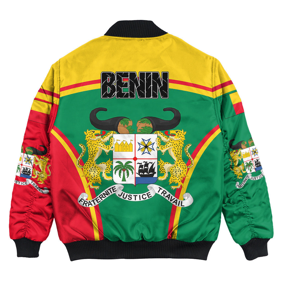 Benin Active Flag Bomber Jacket