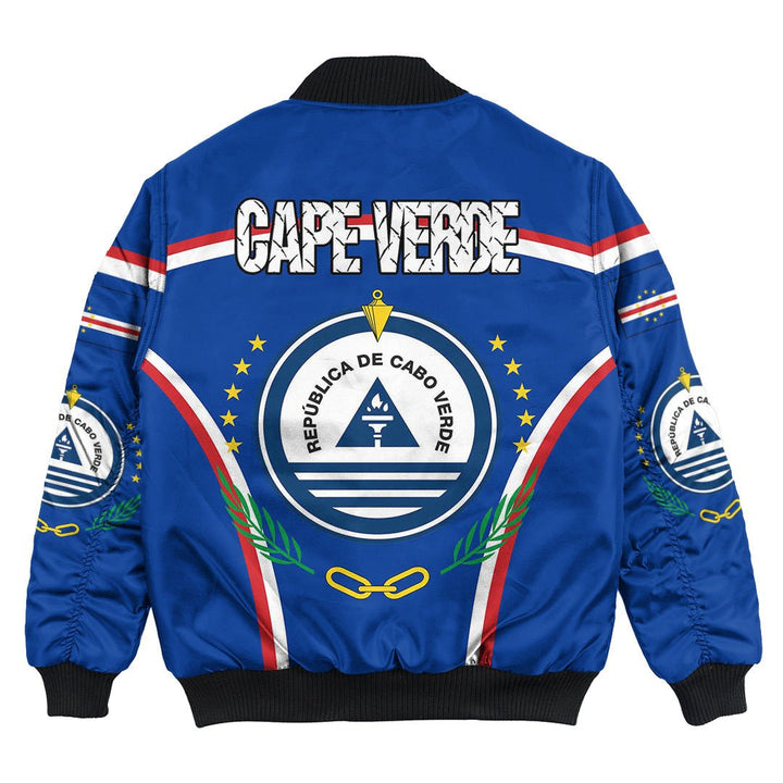 Cape Verde Active Flag Bomber Jacket