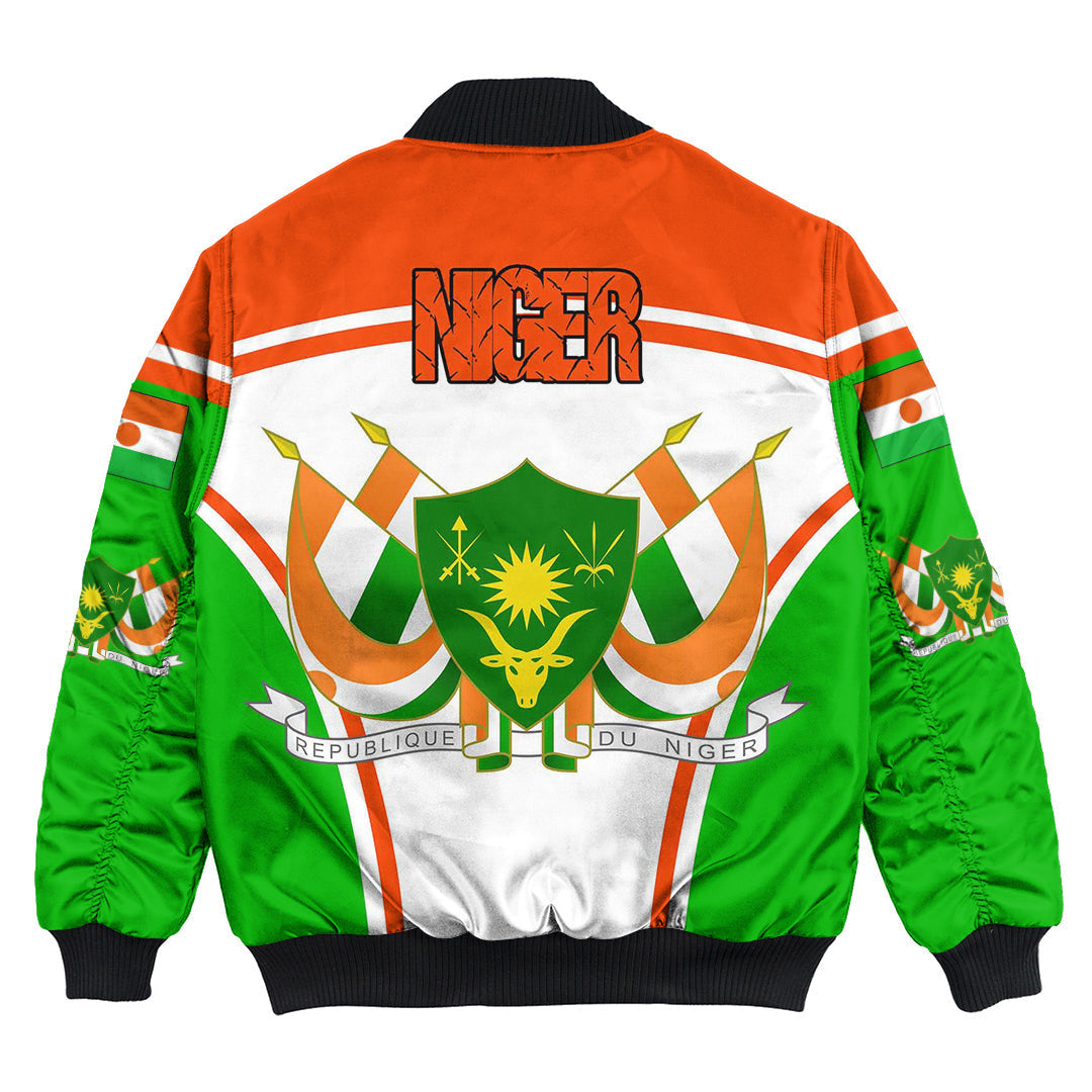 Niger Active Flag Bomber Jacket