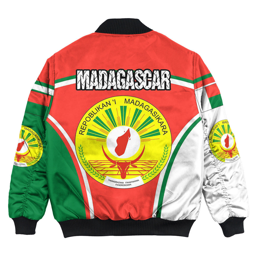 Madagascar Active Flag Bomber Jacket