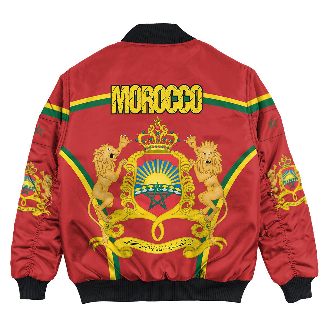 Morocco Active Flag Bomber Jacket