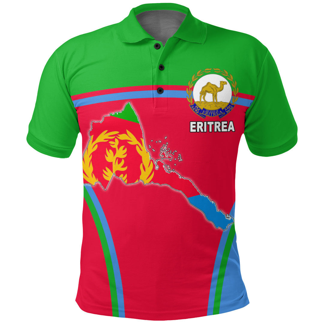 Eritrea Active Flag Polo Shirt