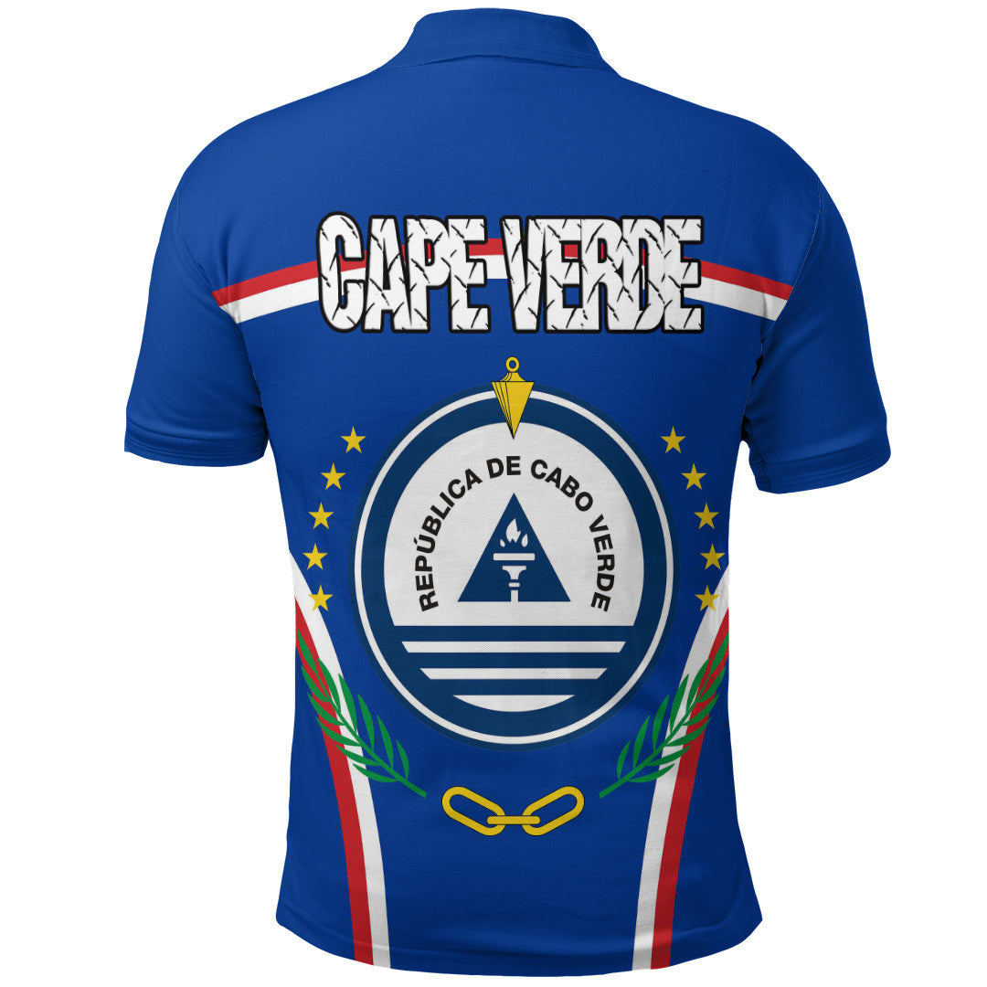 Cape Verde Active Flag Polo Shirt