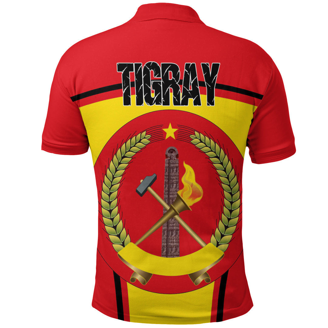 Tigray Active Flag Polo Shirt